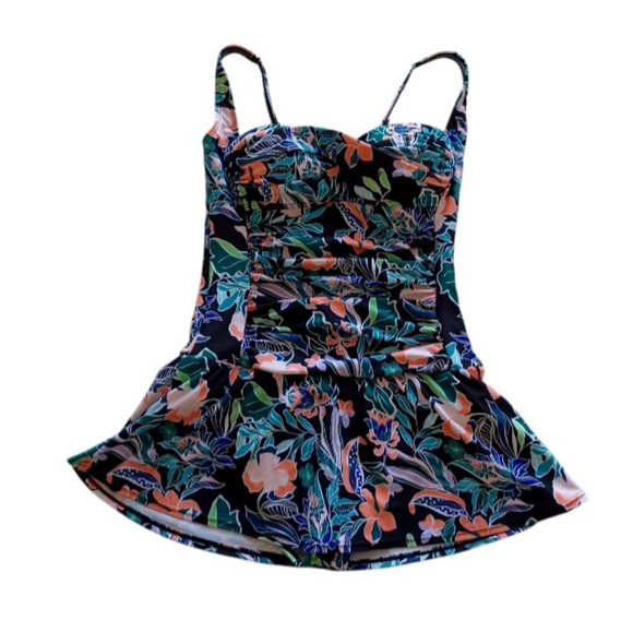 VENUS St. Tropez Swim Dress - Tropical Walks, Size 6 - Picture 4 of 16